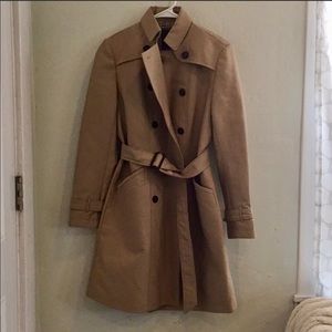 Zara Water Resistant Classic Tan Trench